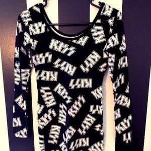 KISS graphic dress